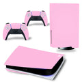 Pink color skin sticker for ps5 #2986