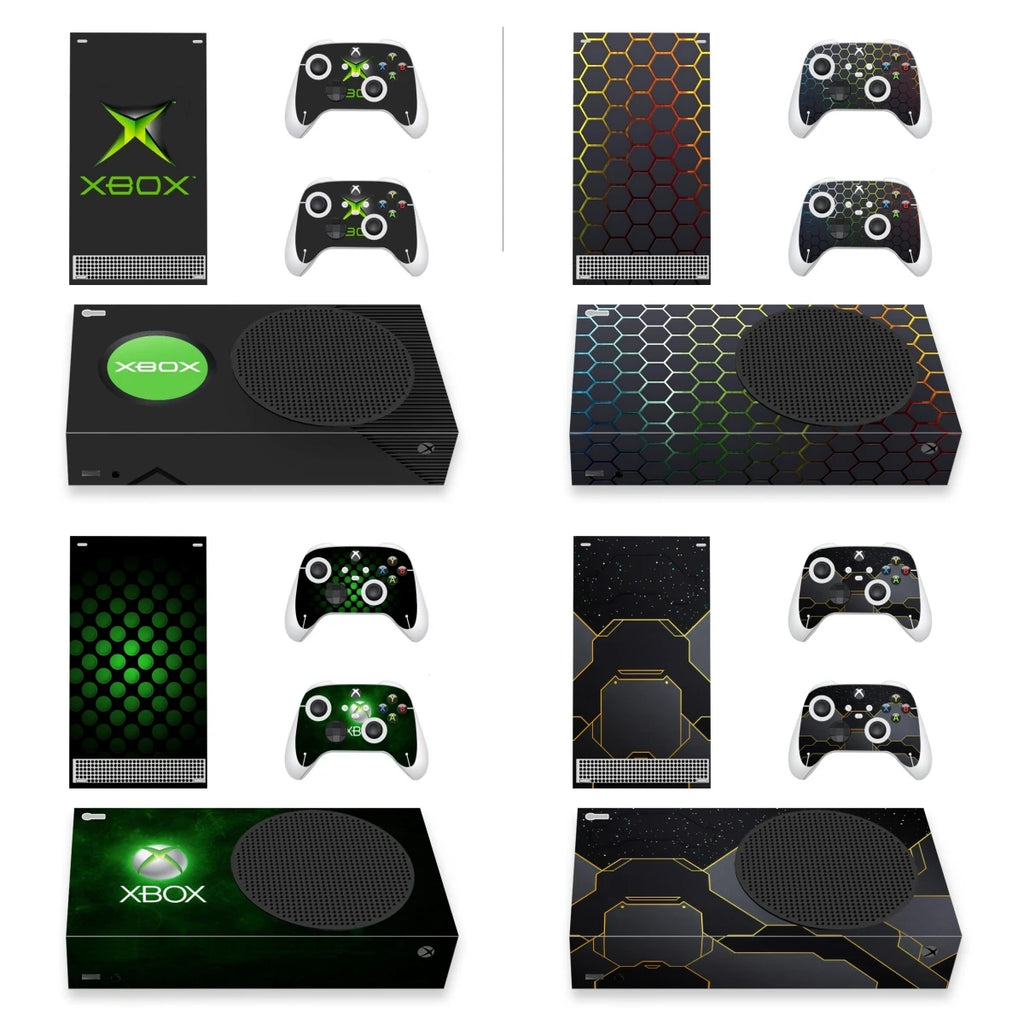 New Game Skin Sticker Decal Cover for Xbox Series S Console and 2 Controllers XSS Skins Vinyl