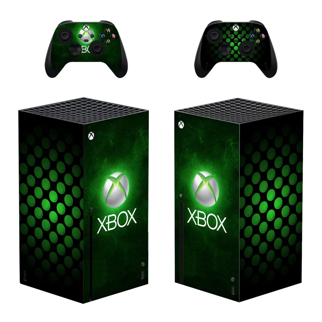 Custom Design Personalized Skin Sticker Decal Cover for Xbox Series X Console and 2 Controllers Skins Vinyl