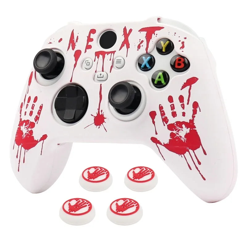 Soft Silicon Game Controller Cover for Xbox Series X S Control Skin Case Video Gamepad Accessories