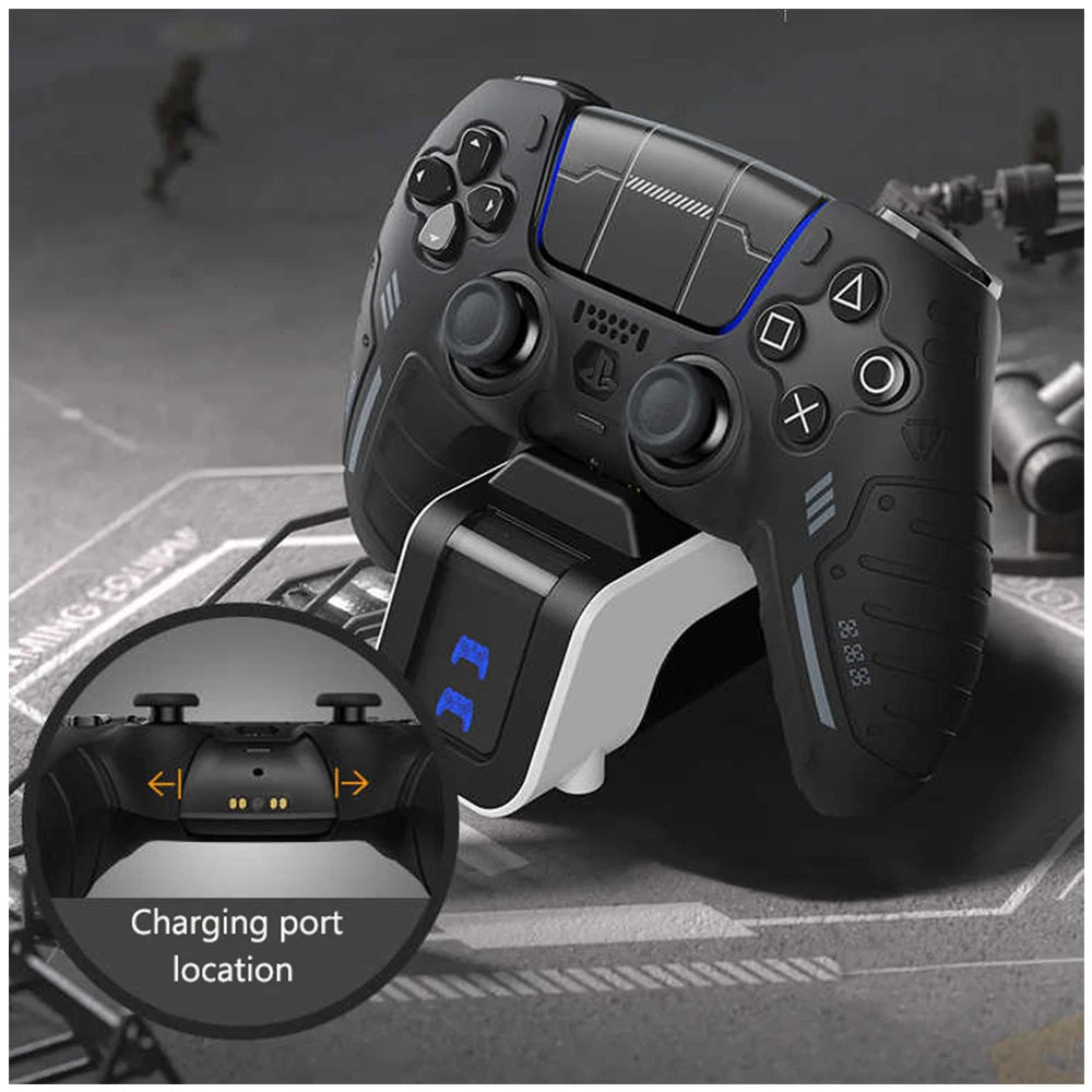 PS5 controller skin anti slip silicone sleeve protective sleeve handle sleeve dustproof, suitable for PS5 Controller Cover Case