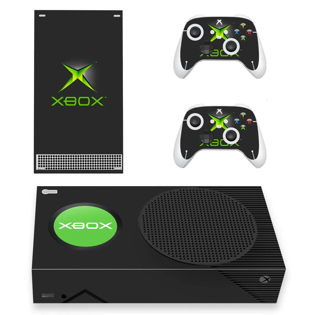New Game Skin Sticker Decal Cover for Xbox Series S Console and 2 Controllers XSS Skins Vinyl