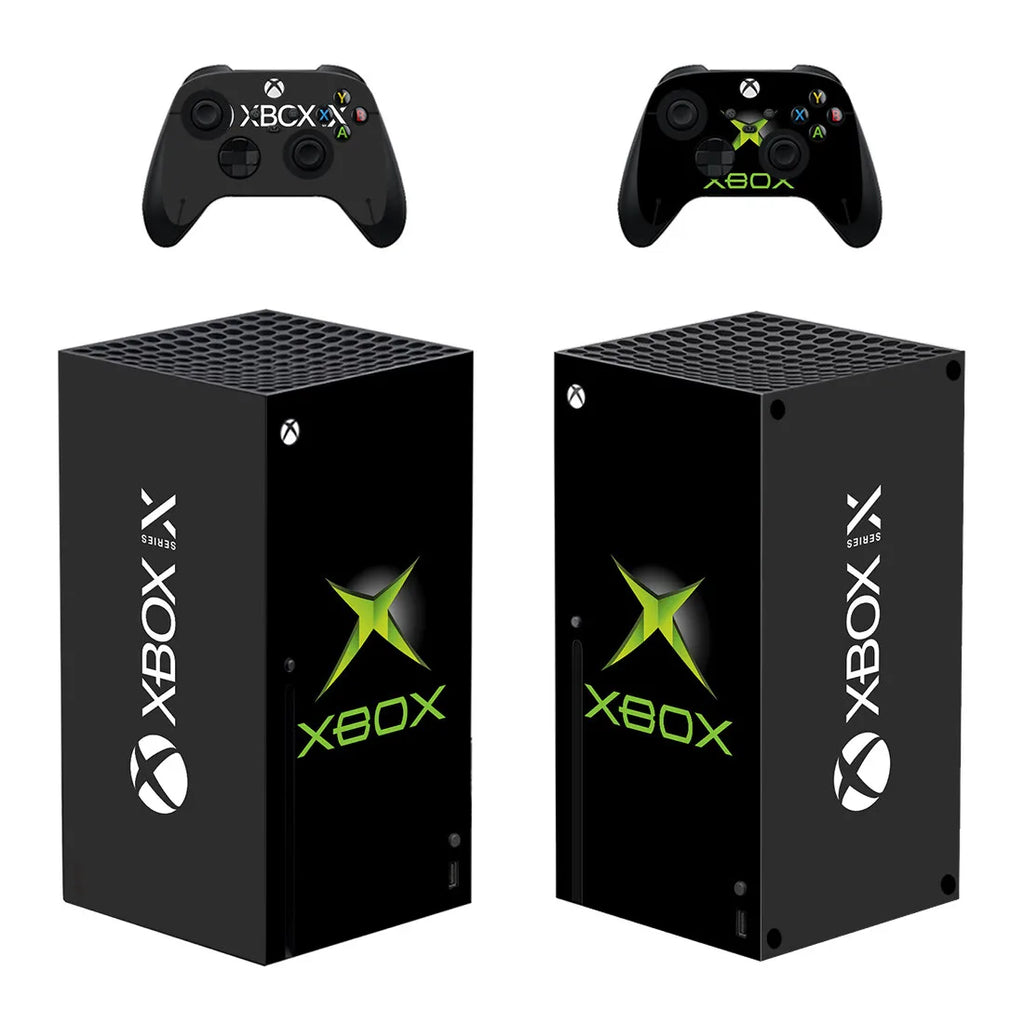 Custom Design Personalized Skin Sticker Decal Cover for Xbox Series X Console and 2 Controllers Skins Vinyl