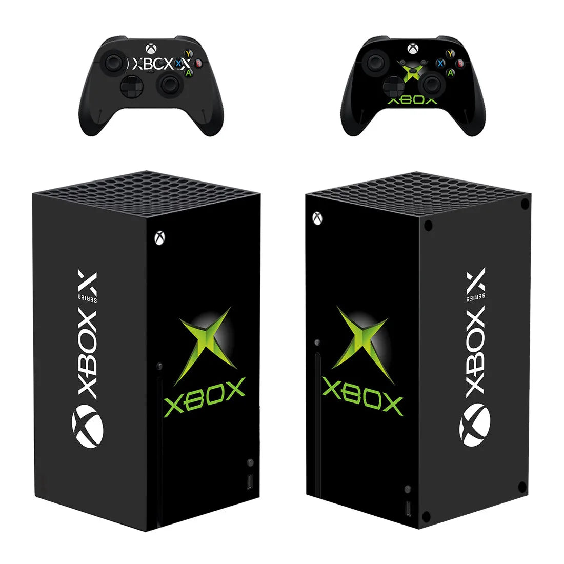 Custom Design Personalized Skin Sticker Decal Cover for Xbox Series X Console and 2 Controllers Skins Vinyl