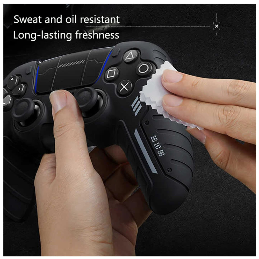 PS5 controller skin anti slip silicone sleeve protective sleeve handle sleeve dustproof, suitable for PS5 Controller Cover Case
