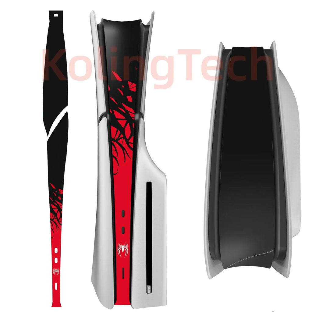 P5 Slim Console Middle Skin Center Part Protection Strip Film Middle Sticker Durable Scratch Resistant for PS5 Slim Accessories