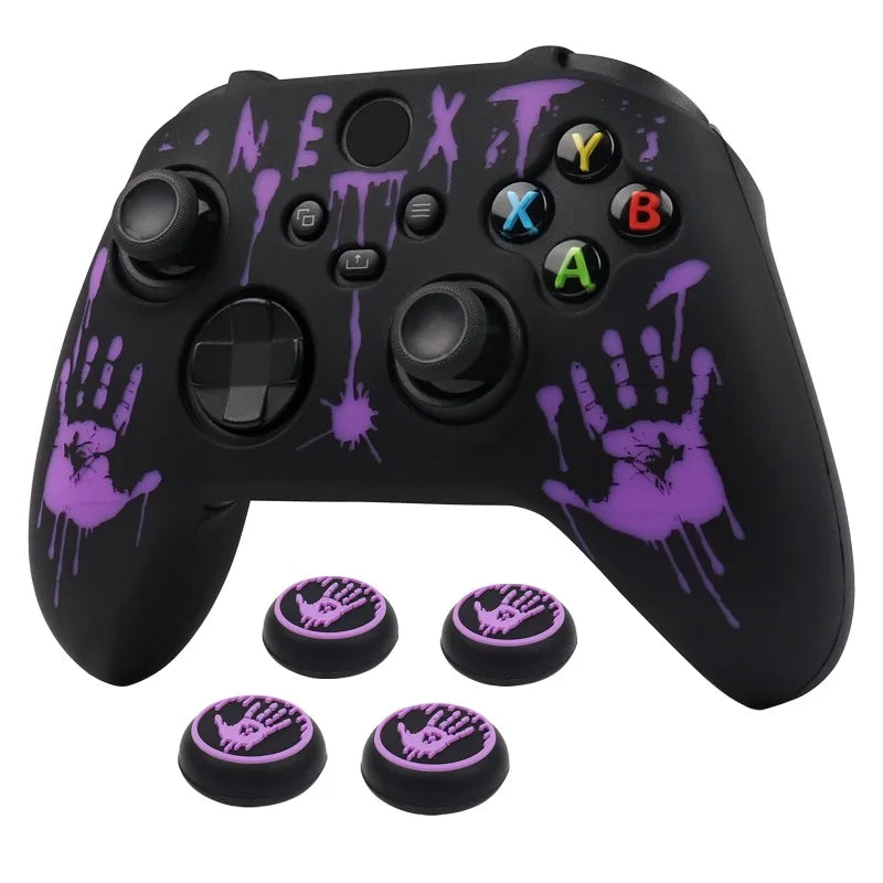 Soft Silicon Game Controller Cover for Xbox Series X S Control Skin Case Video Gamepad Accessories