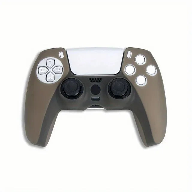 PS5 controller skin anti slip silicone sleeve protective sleeve handle sleeve dustproof, suitable for PS5 Playstation