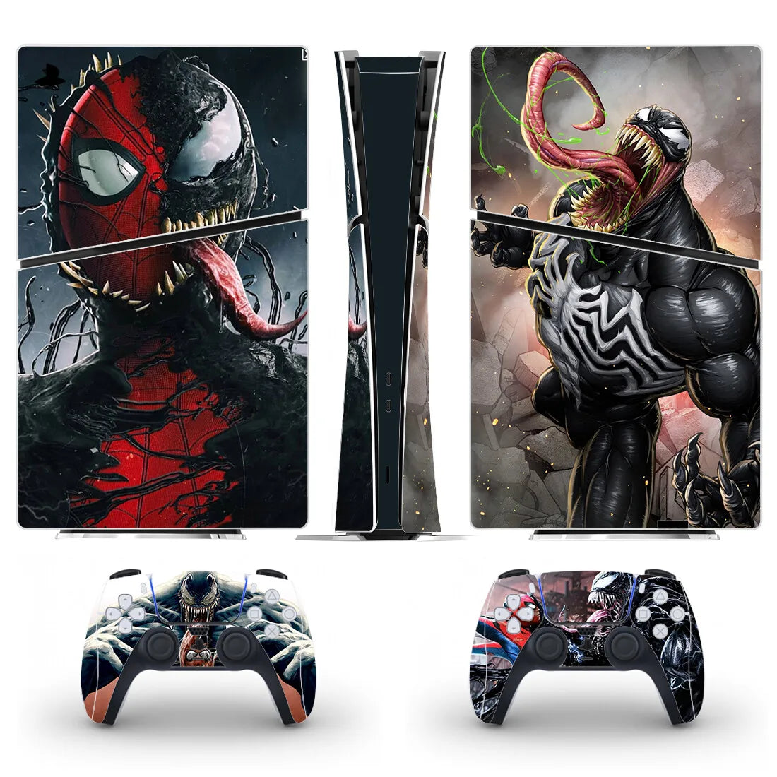 New Game Spider PS5 Slim Digital Skin Sticker Decal Cover for Console and 2 Controllers New PS5 Slim Skin Vinyl