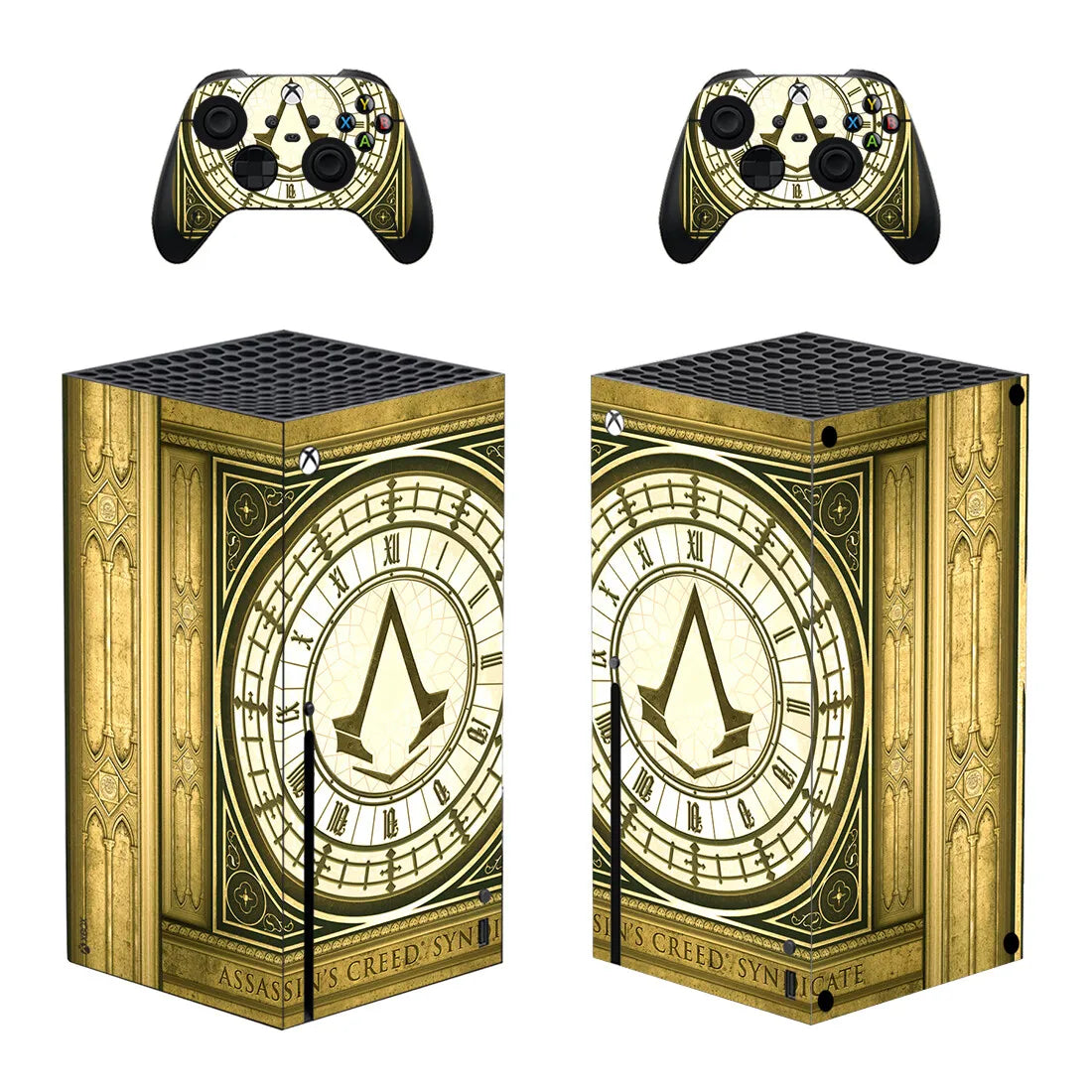 Custom Design Personalized Skin Sticker Decal Cover for Xbox Series X Console and 2 Controllers Skins Vinyl