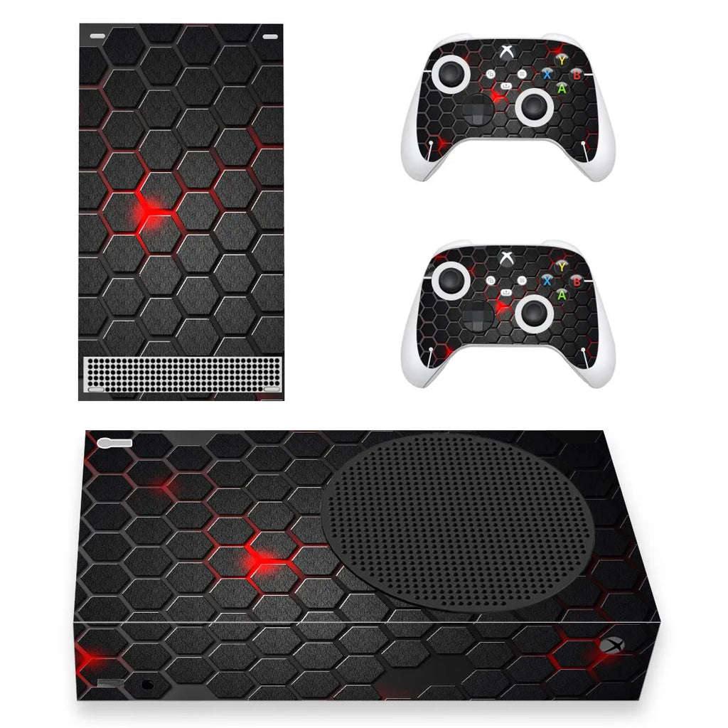 New Game Skin Sticker Decal Cover for Xbox Series S Console and 2 Controllers XSS Skins Vinyl