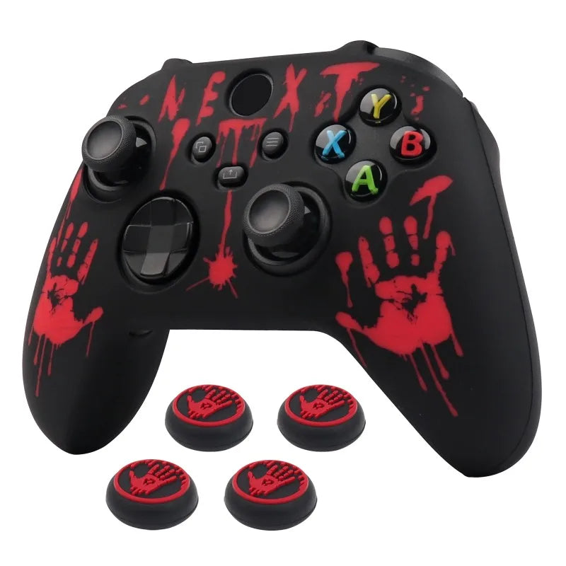Soft Silicon Game Controller Cover for Xbox Series X S Control Skin Case Video Gamepad Accessories