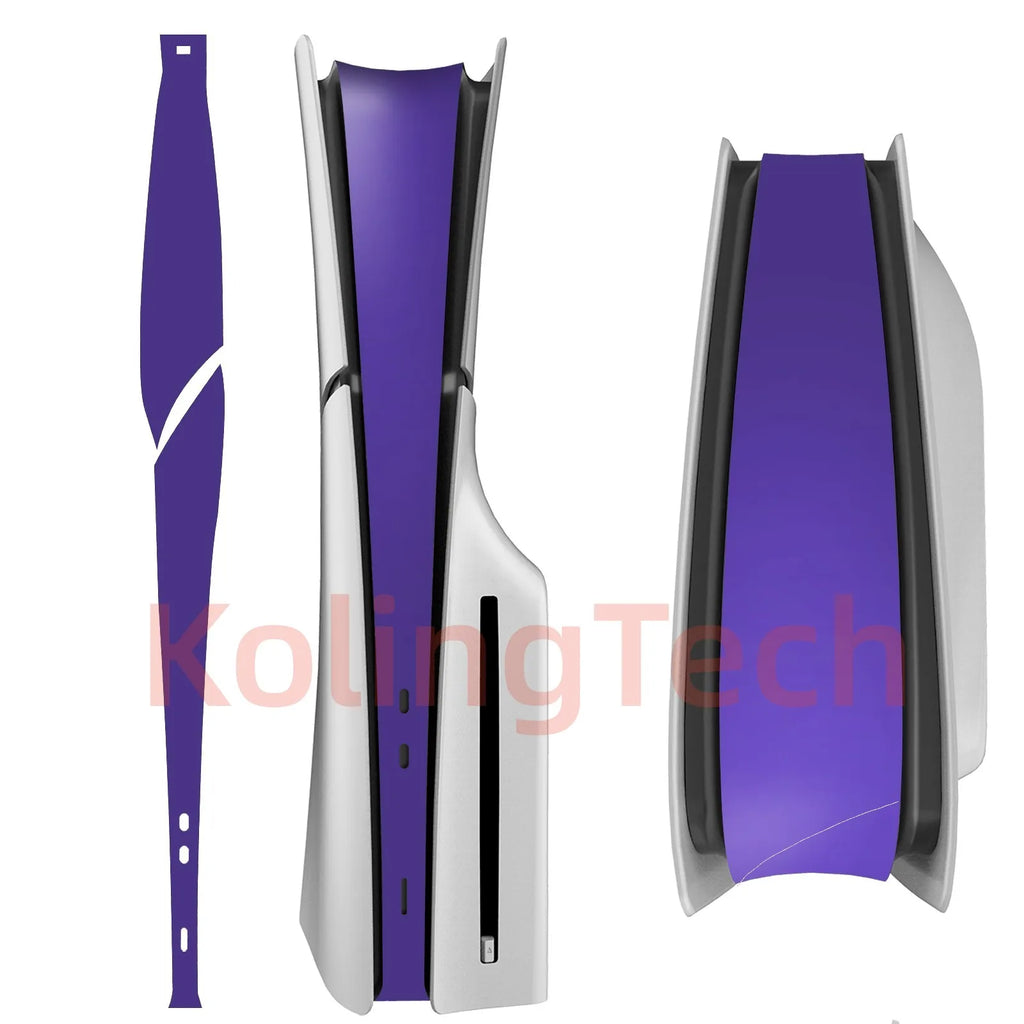 P5 Slim Console Middle Skin Center Part Protection Strip Film Middle Sticker Durable Scratch Resistant for PS5 Slim Accessories