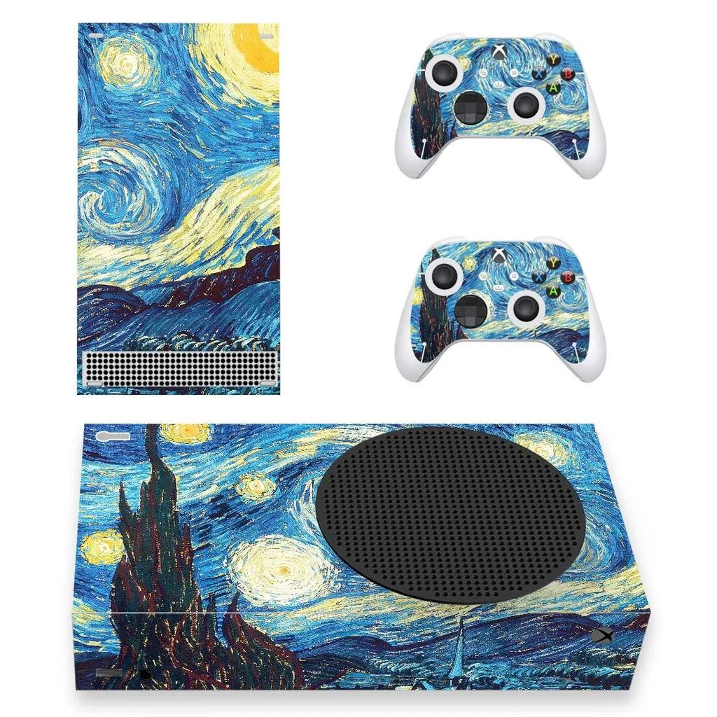 New Game Skin Sticker Decal Cover for Xbox Series S Console and 2 Controllers XSS Skins Vinyl