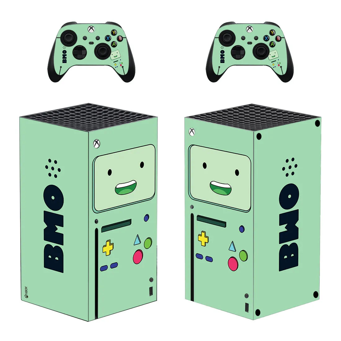 Custom Design Personalized Skin Sticker Decal Cover for Xbox Series X Console and 2 Controllers Skins Vinyl
