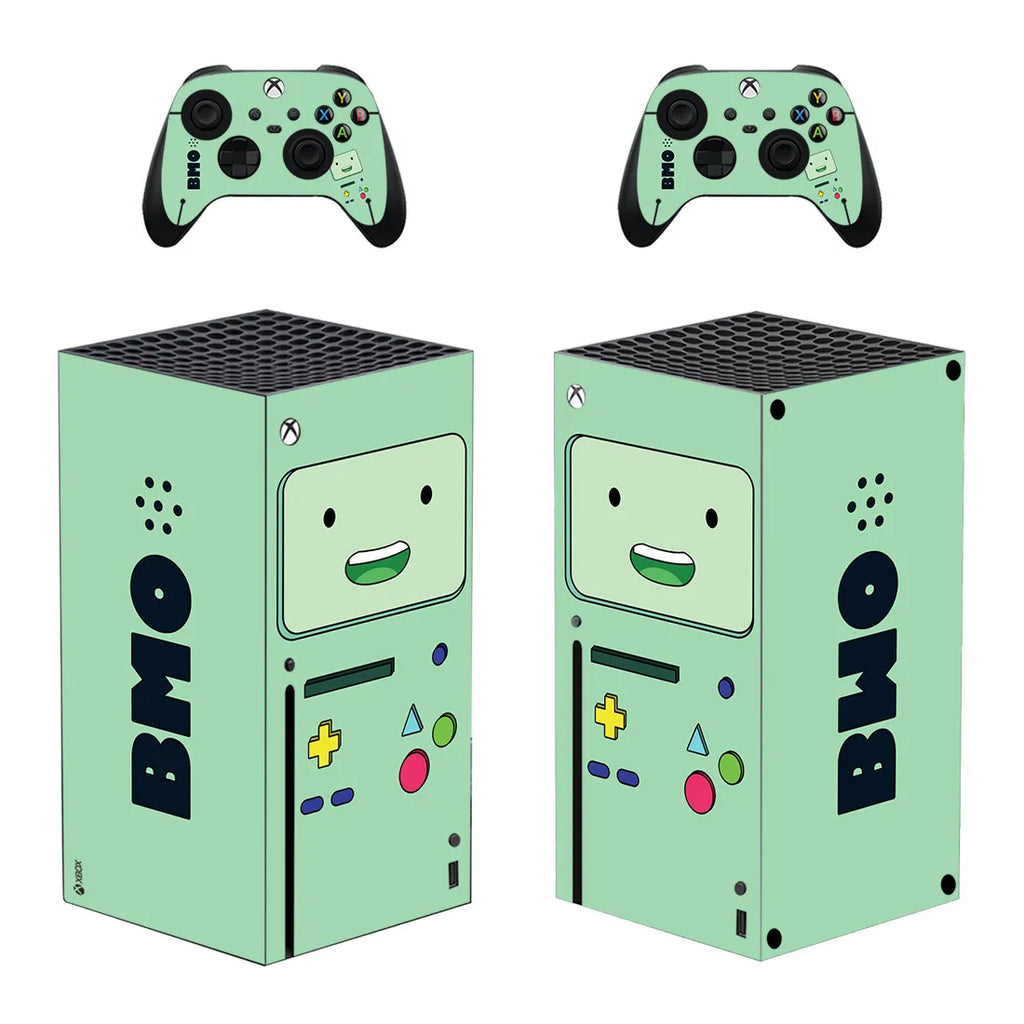 Custom Design Personalized Skin Sticker Decal Cover for Xbox Series X Console and 2 Controllers Skins Vinyl