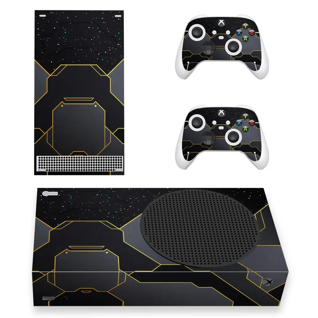 New Game Skin Sticker Decal Cover for Xbox Series S Console and 2 Controllers XSS Skins Vinyl