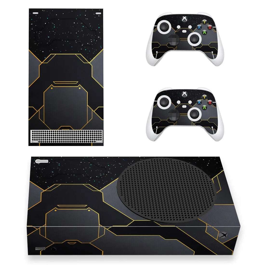 New Game Skin Sticker Decal Cover for Xbox Series S Console and 2 Controllers XSS Skins Vinyl