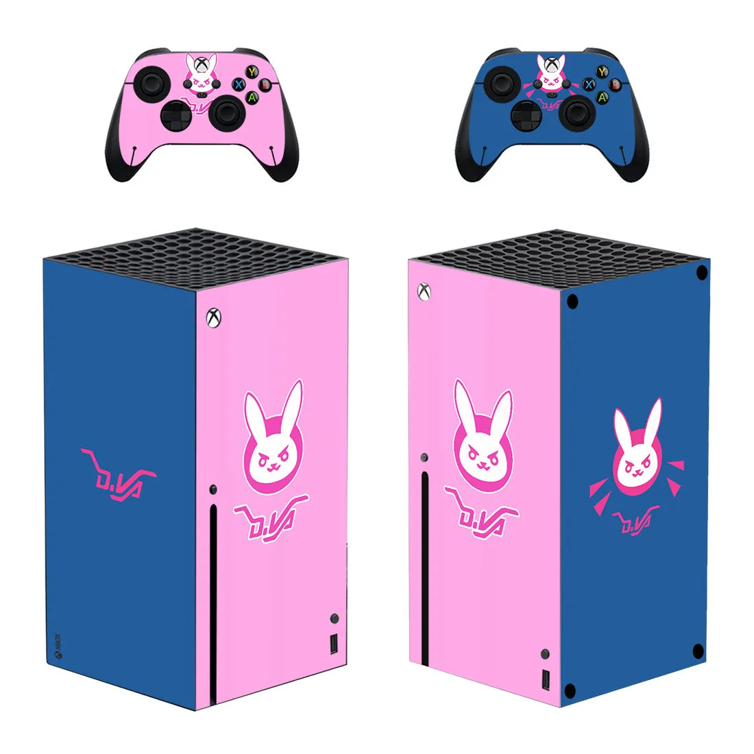 Custom Design Personalized Skin Sticker Decal Cover for Xbox Series X Console and 2 Controllers Skins Vinyl