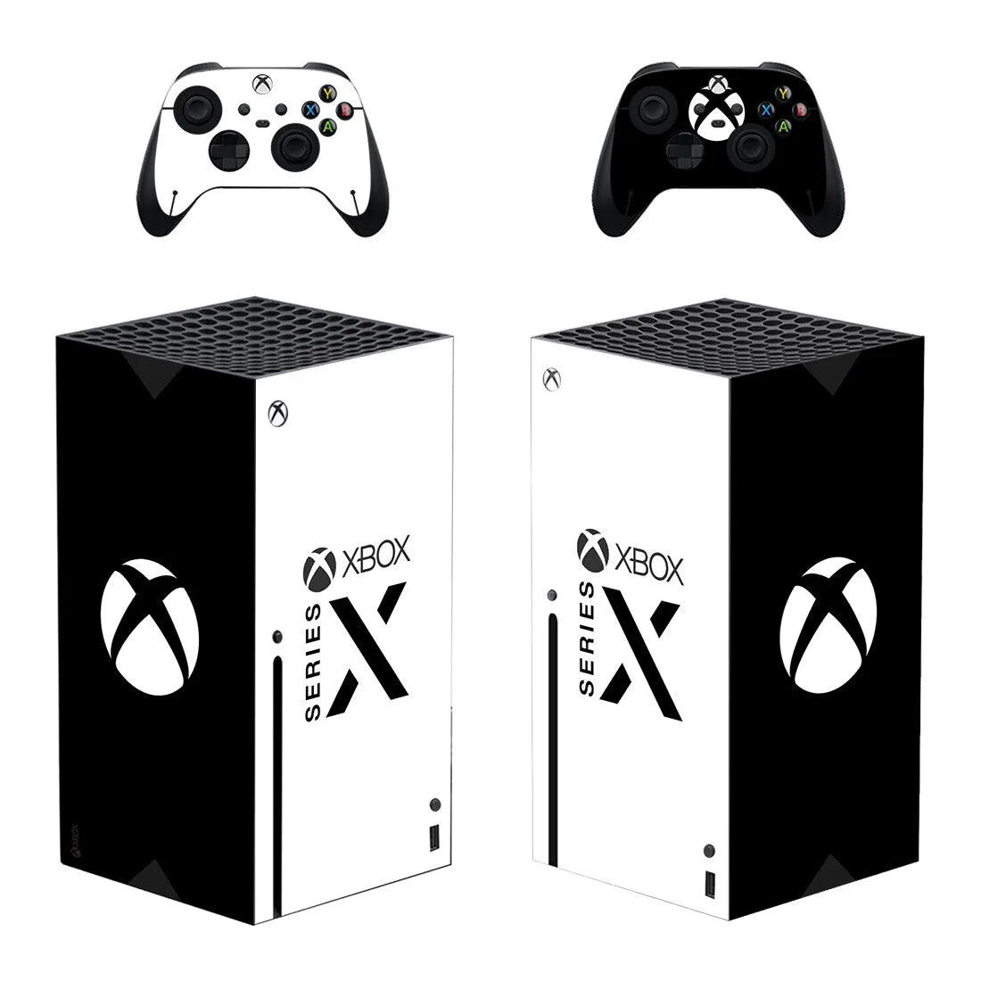 Custom Design Personalized Skin Sticker Decal Cover for Xbox Series X Console and 2 Controllers Skins Vinyl