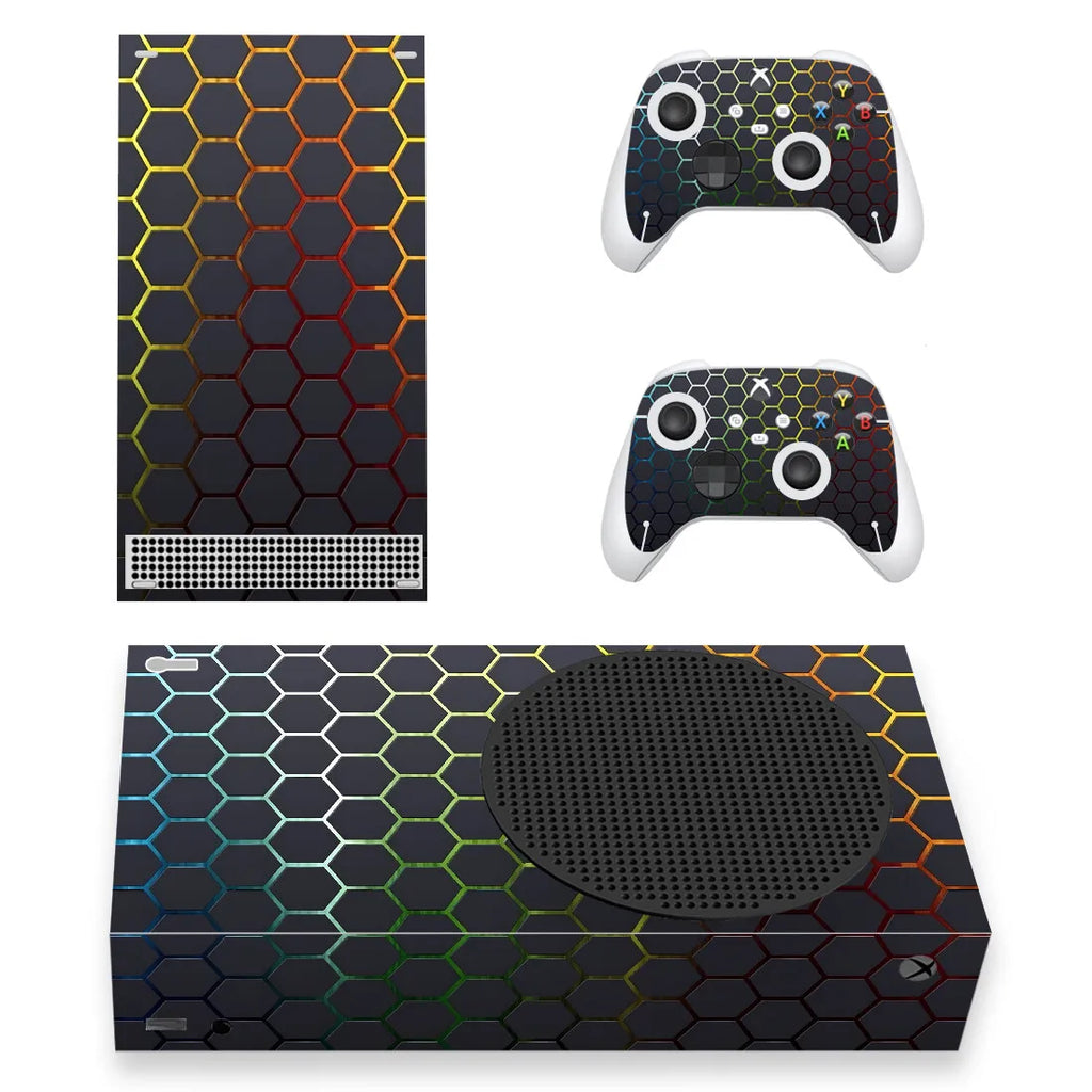New Game Skin Sticker Decal Cover for Xbox Series S Console and 2 Controllers XSS Skins Vinyl