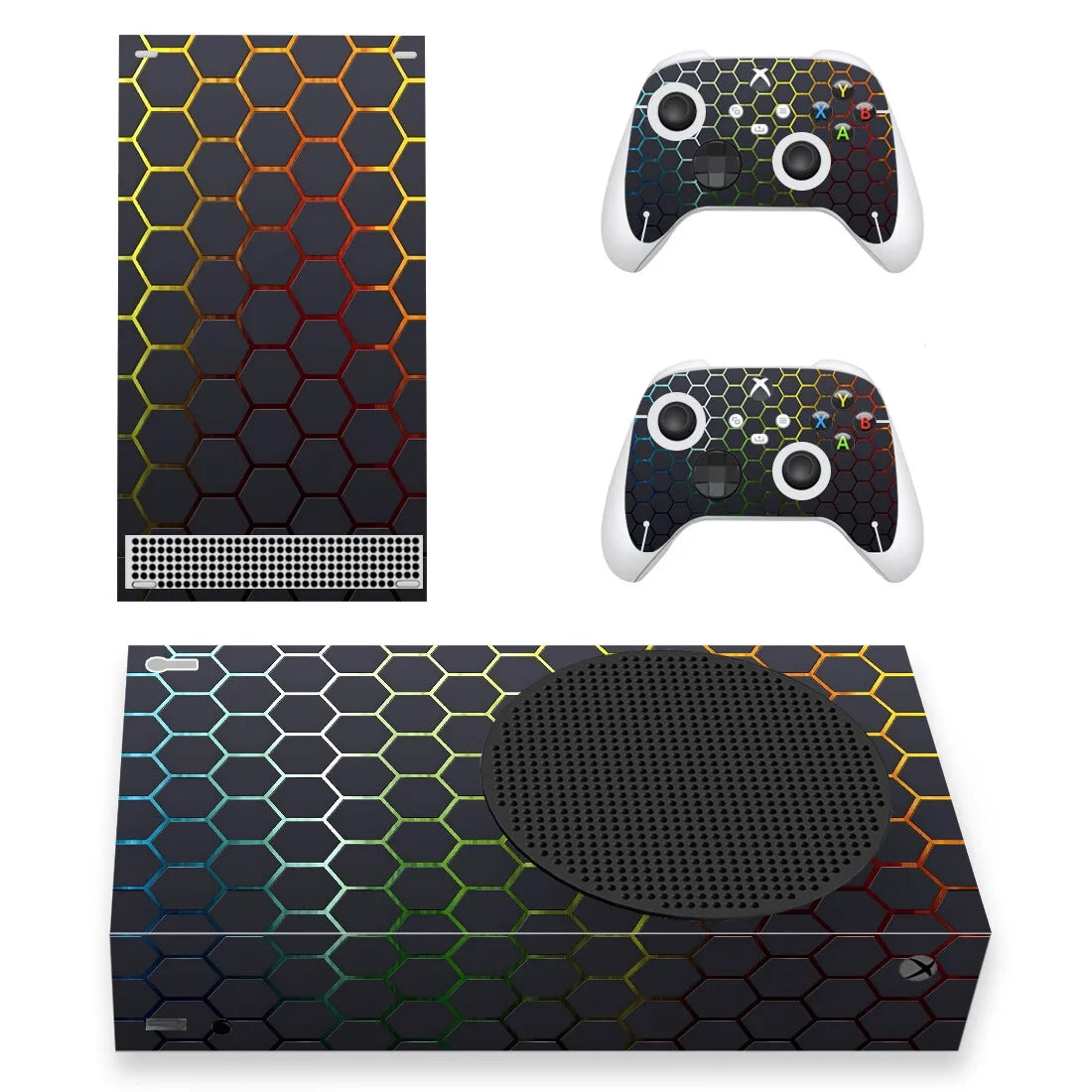 New Game Skin Sticker Decal Cover for Xbox Series S Console and 2 Controllers XSS Skins Vinyl