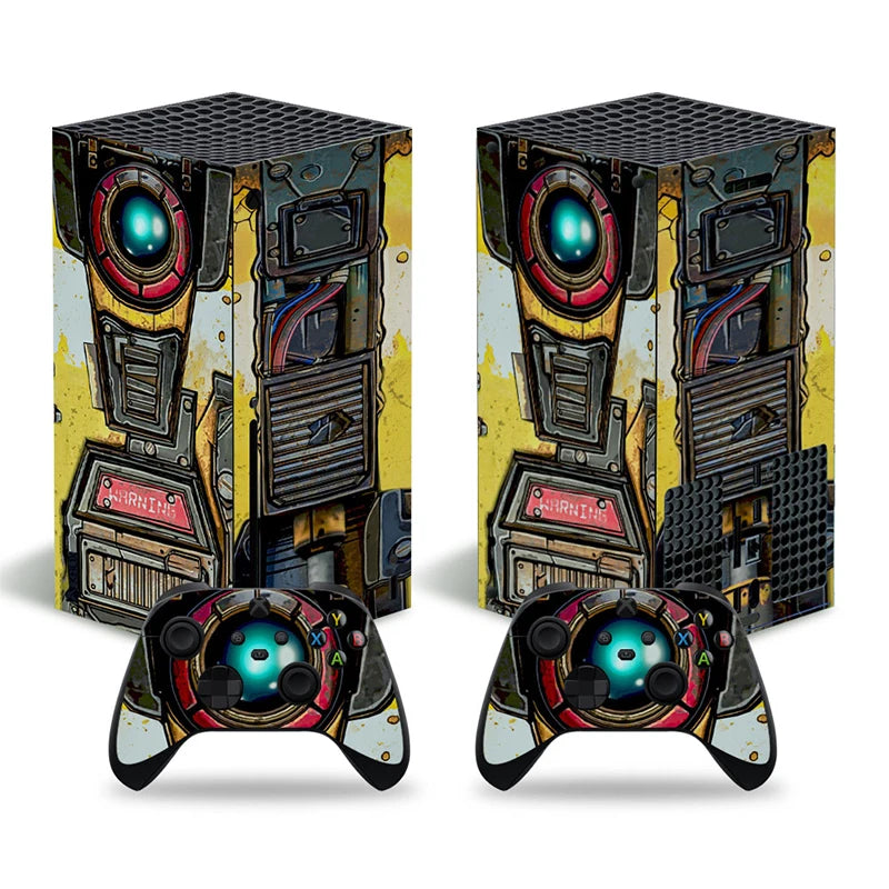 for xbox series X Skin sticker Red skull Design Decal Cover pvc skins for xbox series X vinyl sticker for xbox series X