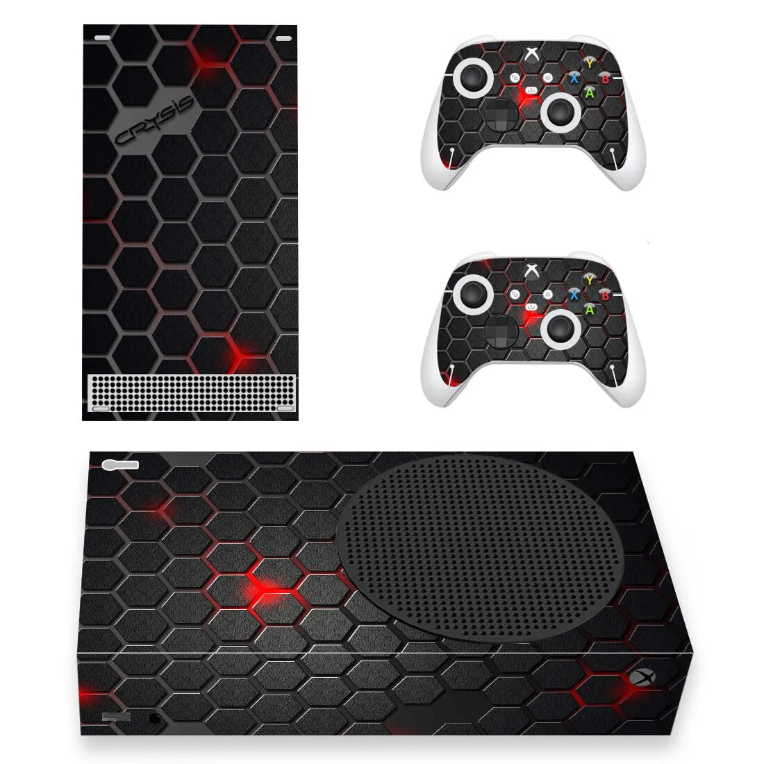 New Game Skin Sticker Decal Cover for Xbox Series S Console and 2 Controllers XSS Skins Vinyl