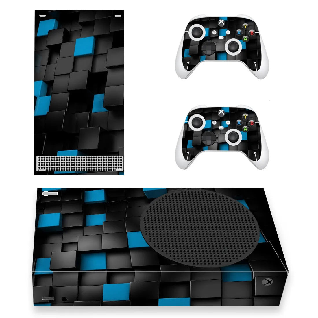 New Game Skin Sticker Decal Cover for Xbox Series S Console and 2 Controllers XSS Skins Vinyl